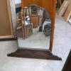 Miroir antique de meuble # 1702