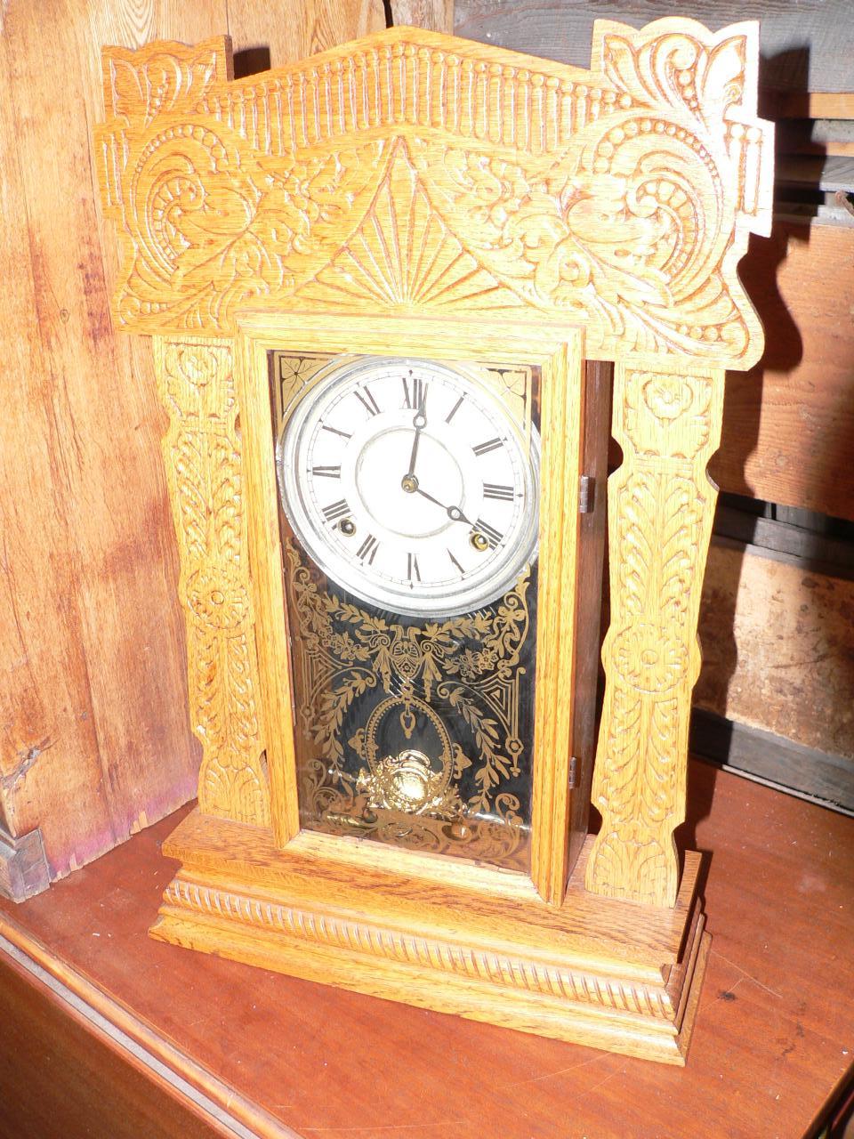 Horloge antique pain d'épice # 3052