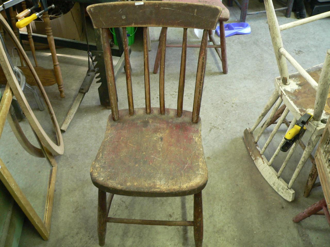 Chaise antique # 3756