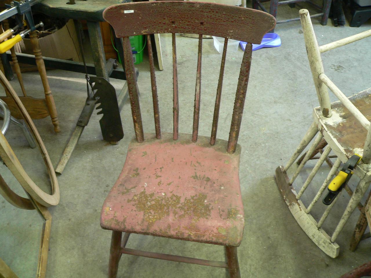 Chaise antique # 3784