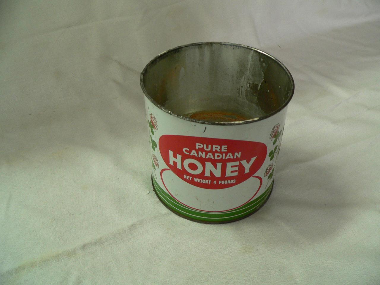 Canne antique de miel canadien # 3797