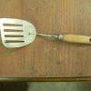 Spatule vintage en bois # 3860.1