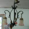 Lampe suspendu antique # 4081