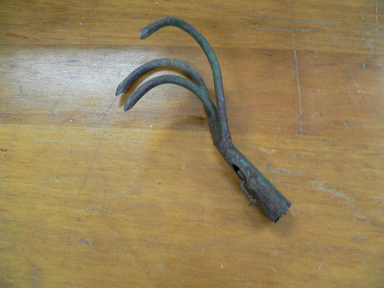 Tete de trident antique # 4209      