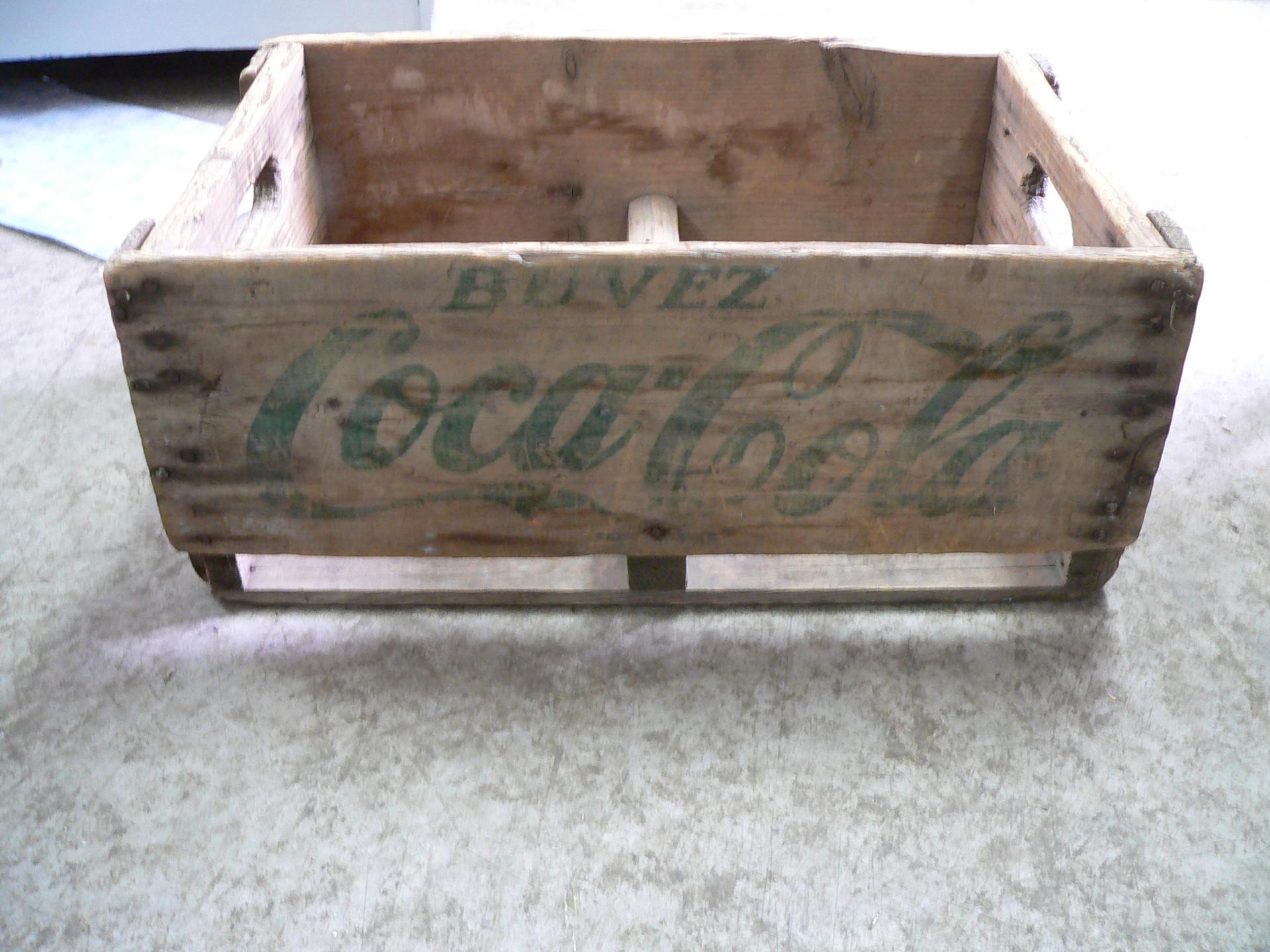 Caisse antique coca cola # 4996