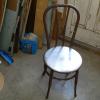 Chaise antique bistro # 5363