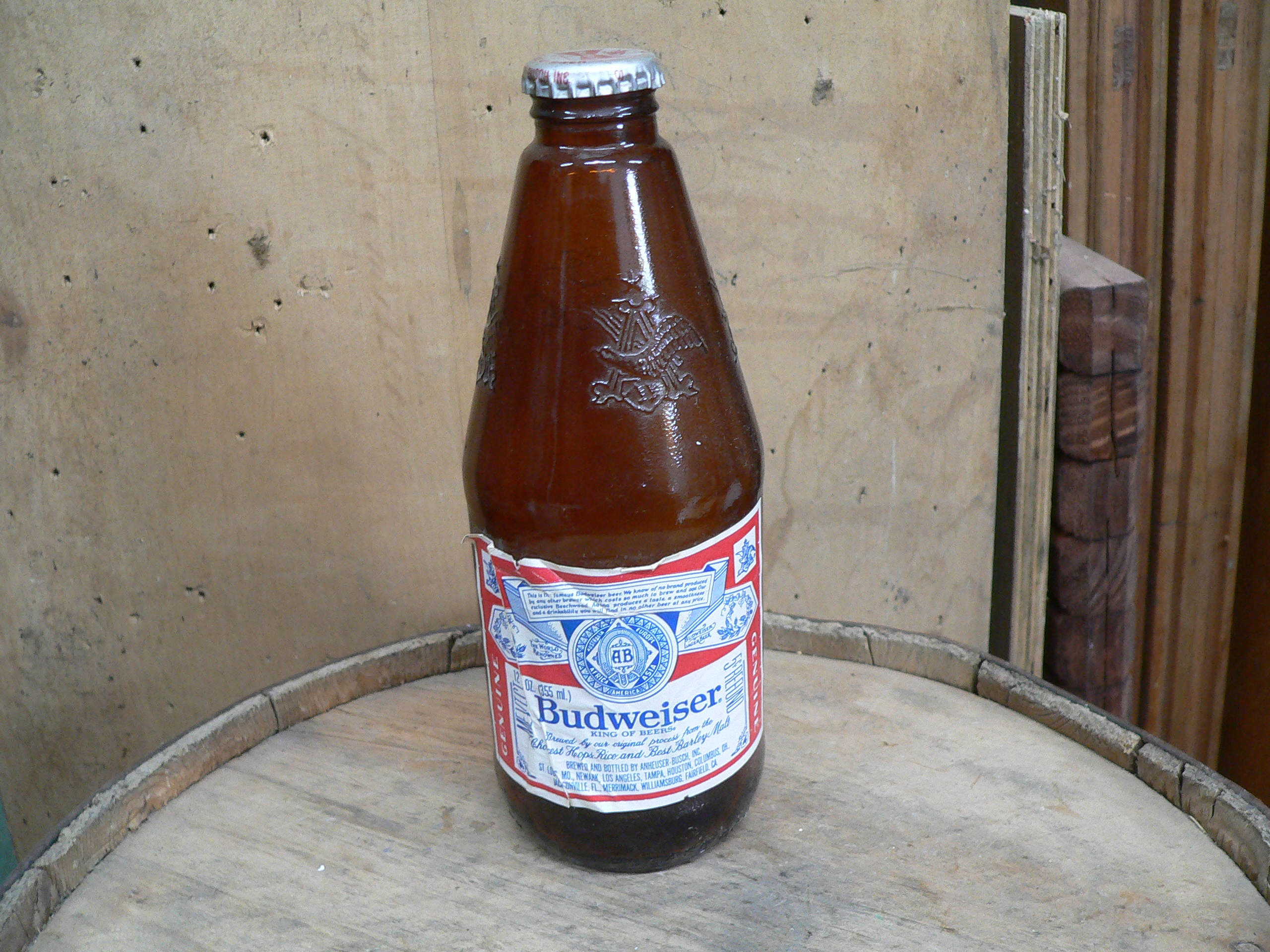 Bouteille budweiser # 5602.7