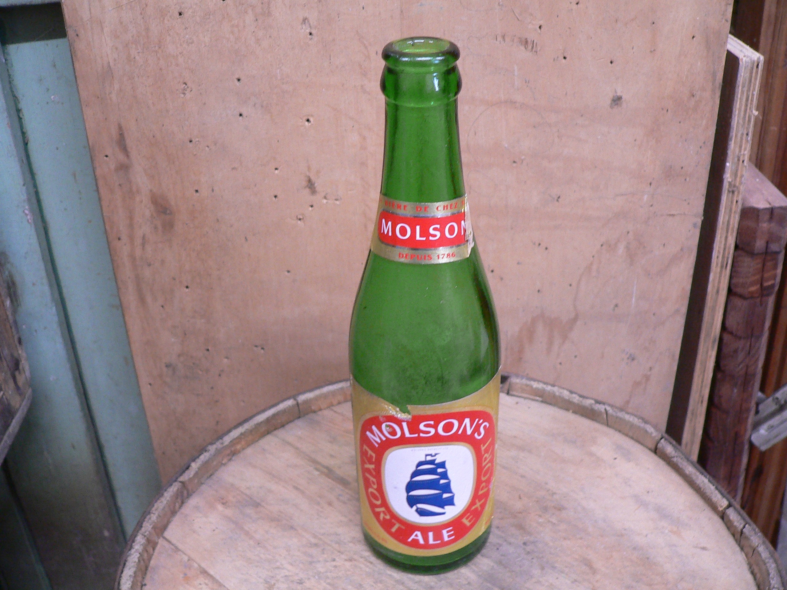 Bouteille antique molson # 5644.1 