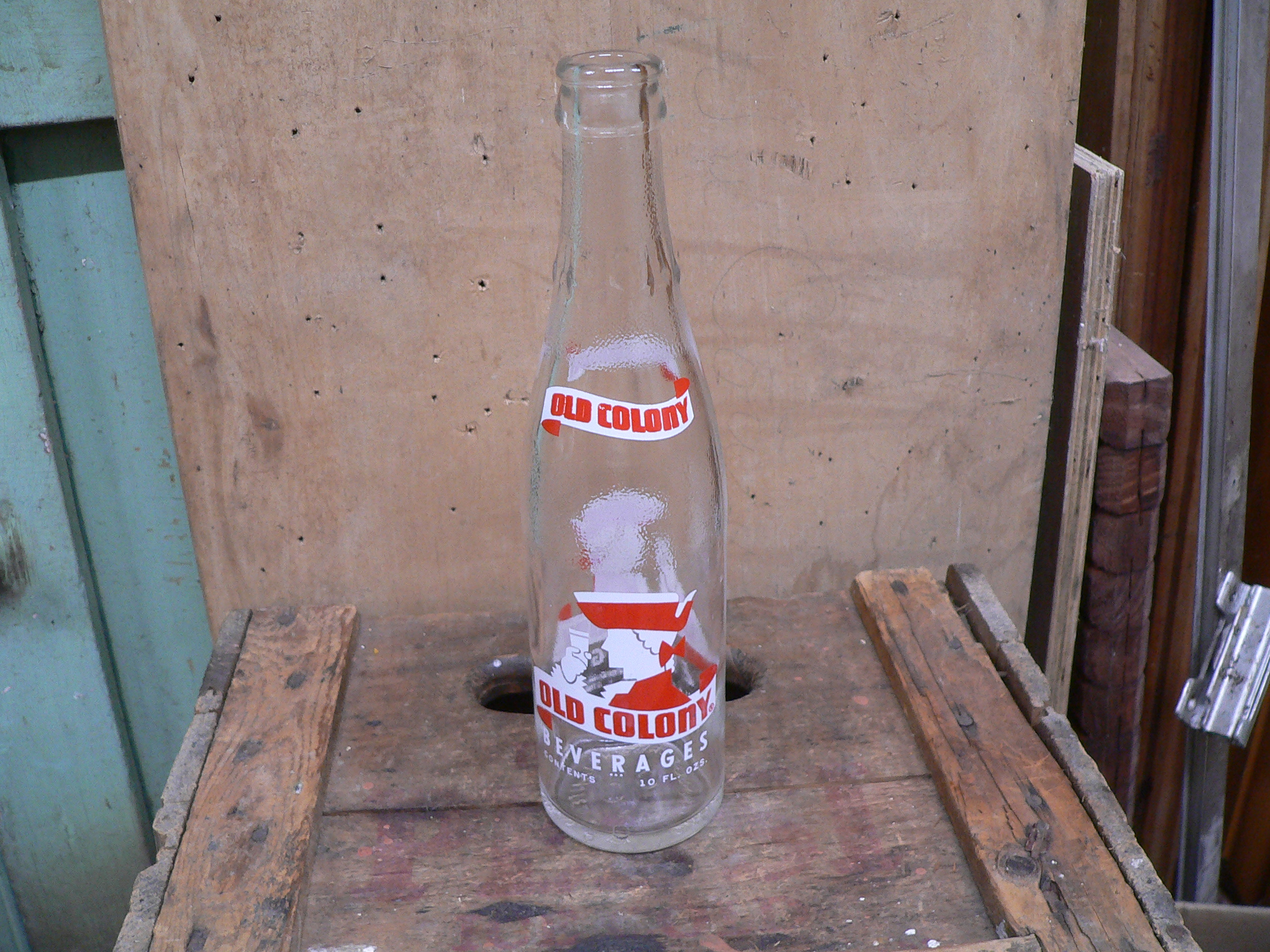 Bouteille antique old colony beverages # 5746.1