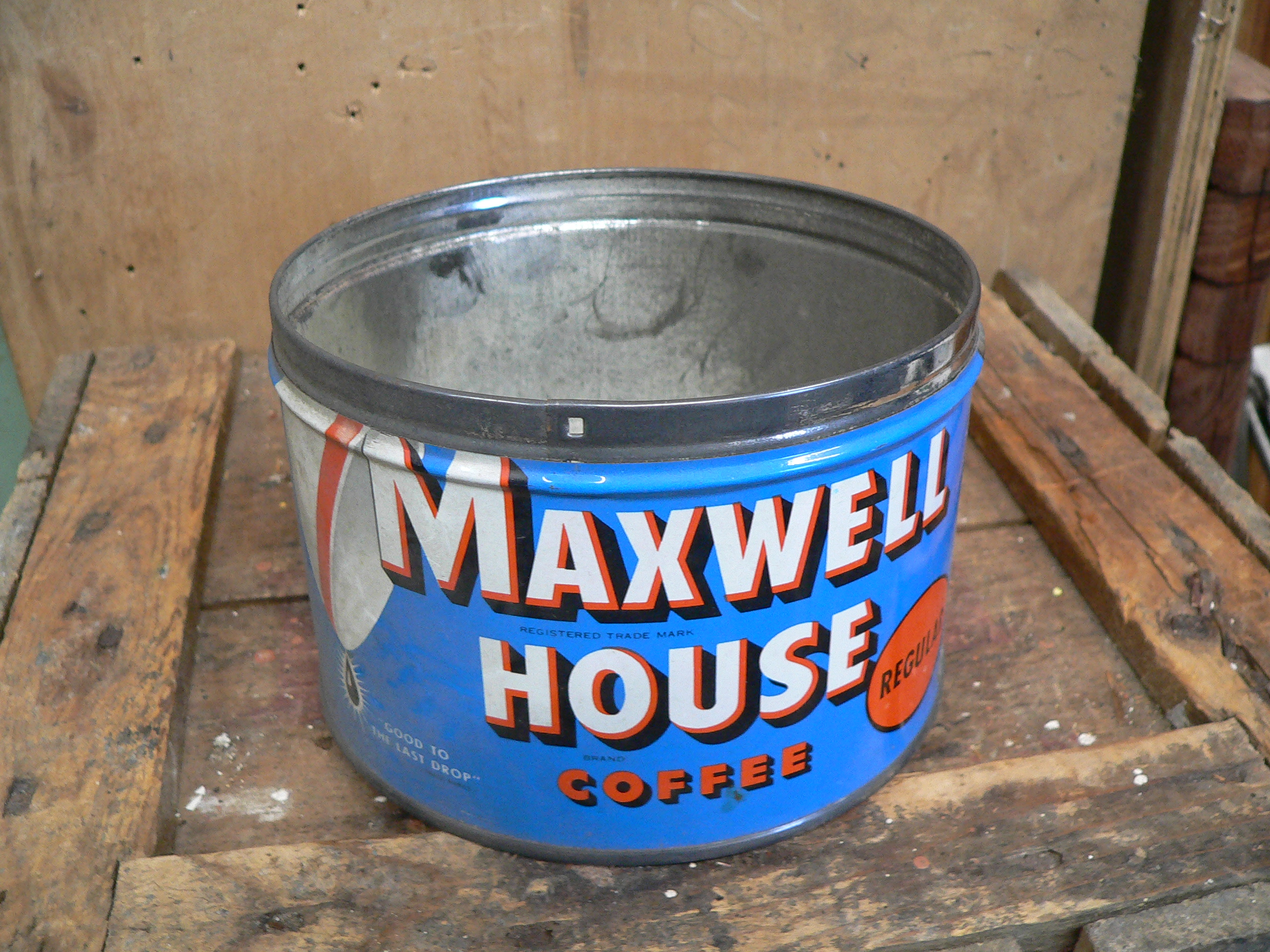 Canne de café maxwell house # 5936.3
