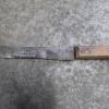 Vieux couteau de boucher antique # 5980.6