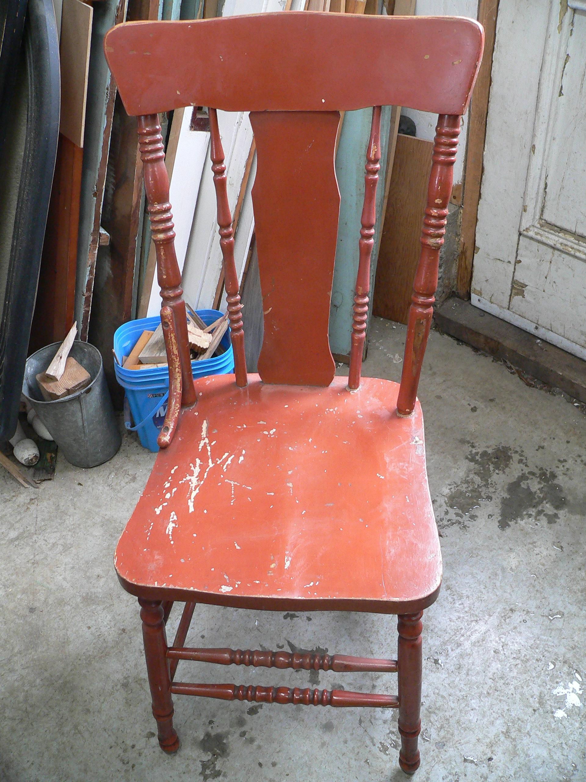 Chaise antique # 6011 