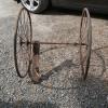 Paire de roue antique de chaise roulante # 6155.47