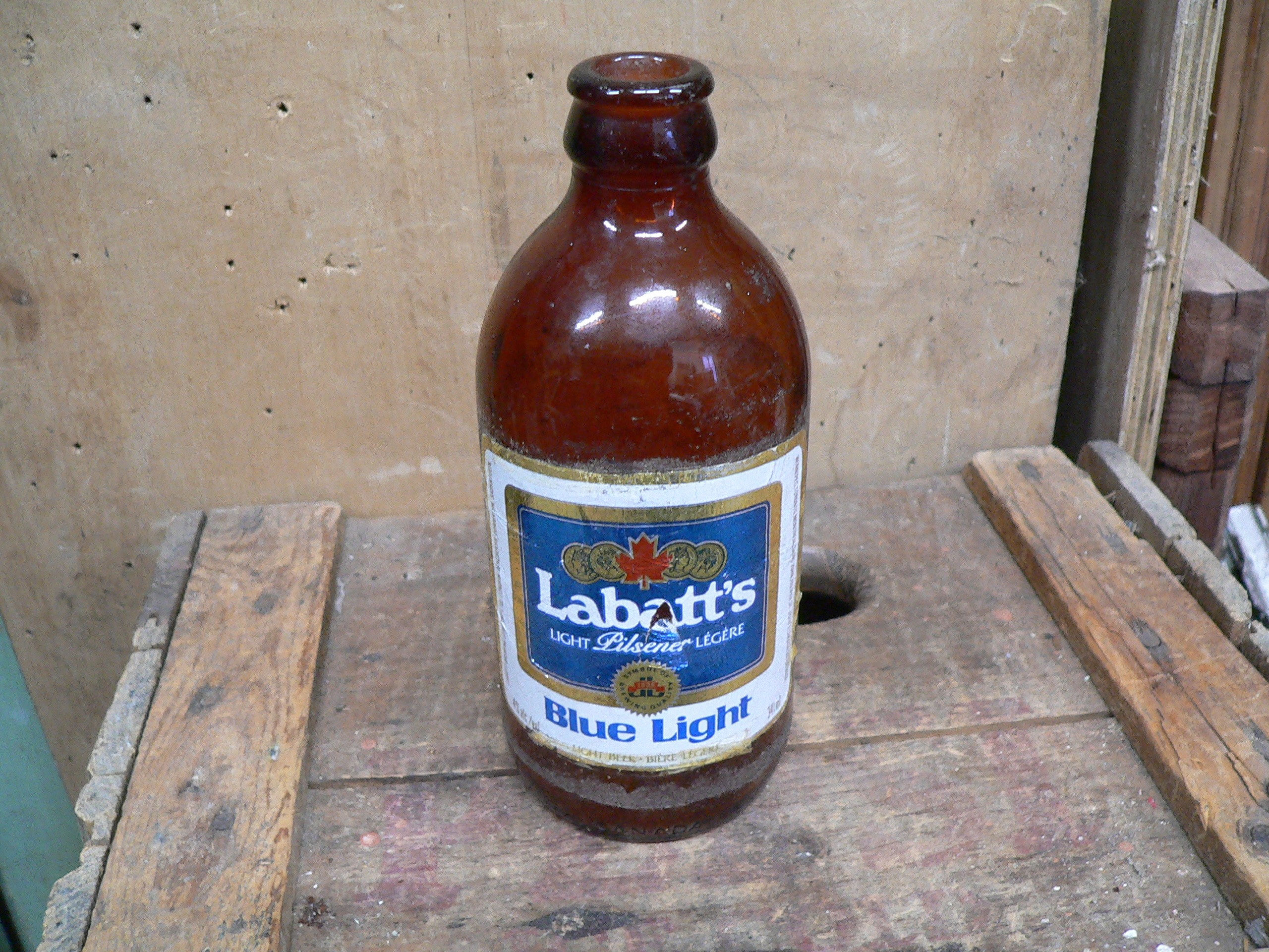 Bouteille antique bière labatt blue light # 6231.2