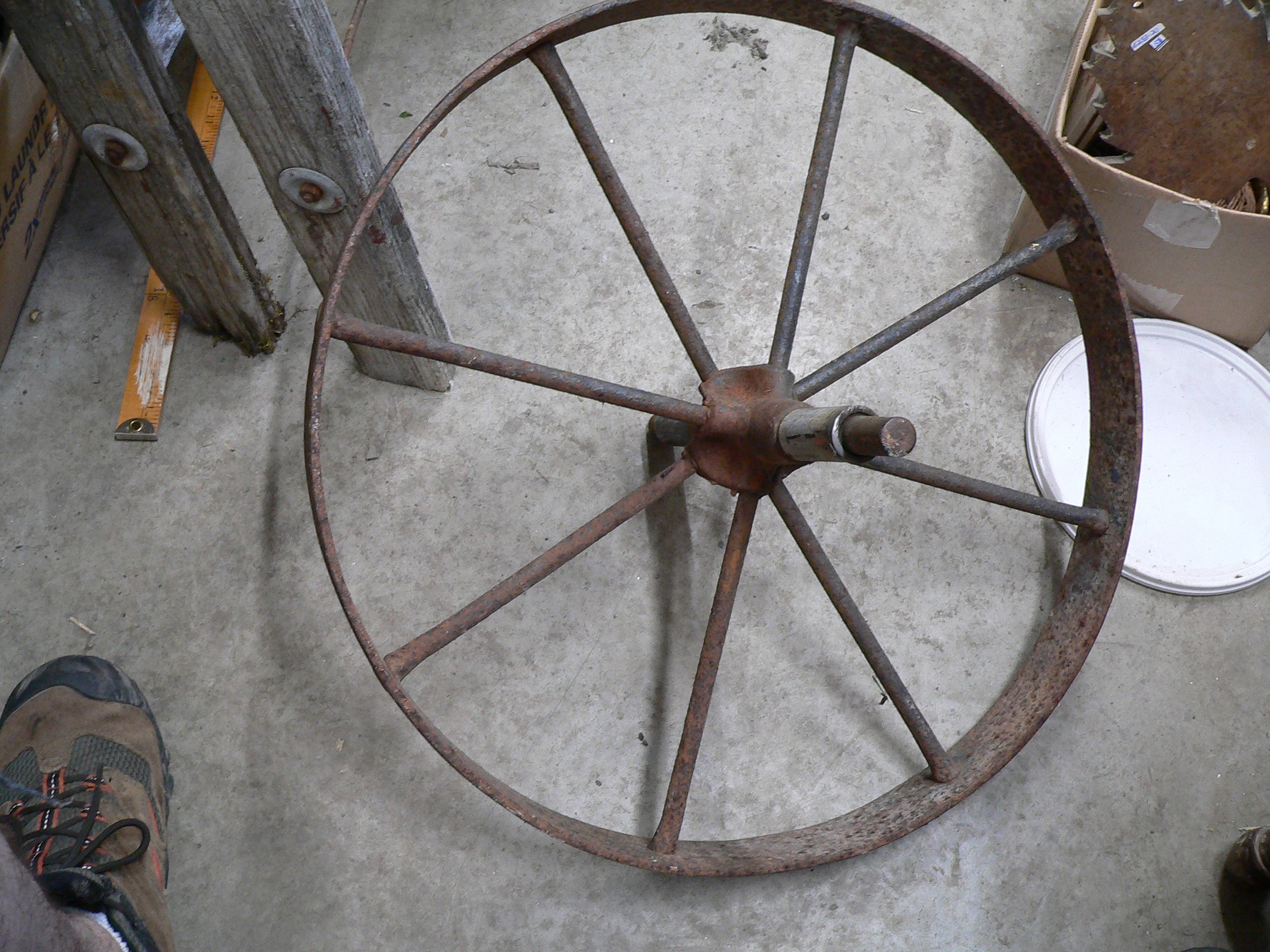 Roue antique de brouette # 6281 