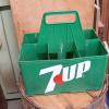 6 pack 7 up en plastique # 6617