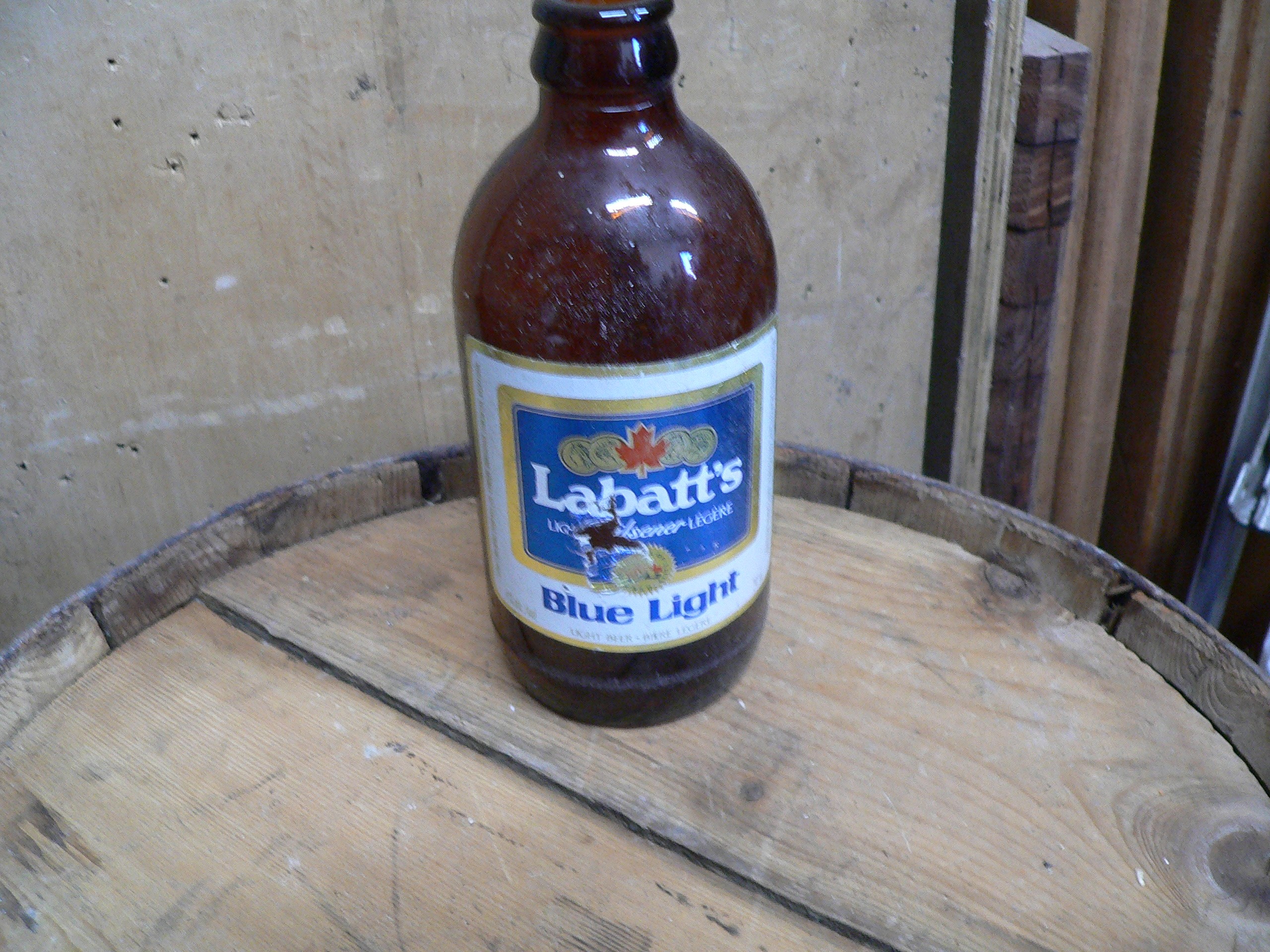 Bouteille de bière labatt blue light # 6682.9 