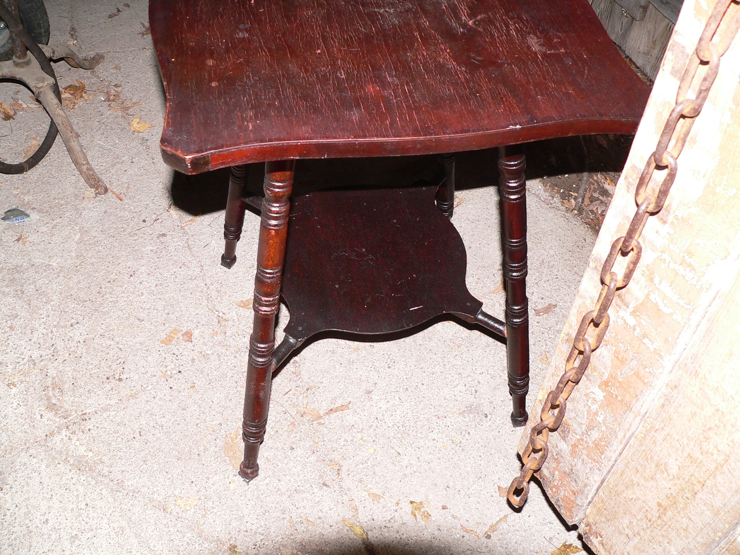 Table antique de salon # 6718