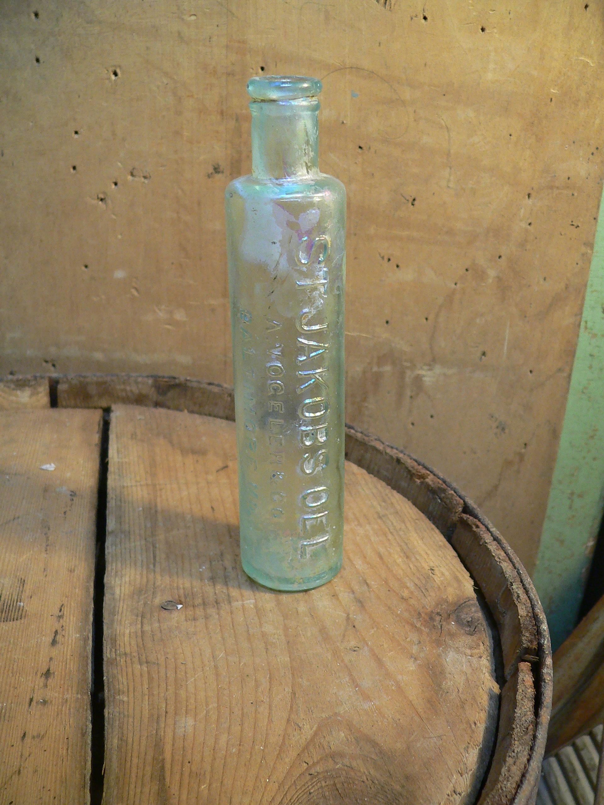 Petite bouteille antique st-jakobs oel # 6797.74