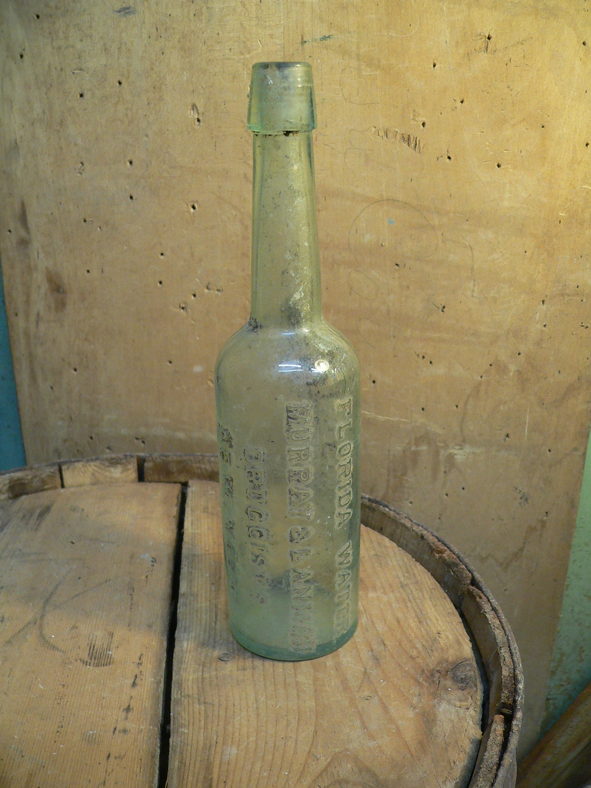 Bouteille antique florida water # 6797.22