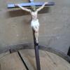 Crucifix en plastique vintage # 6858.4