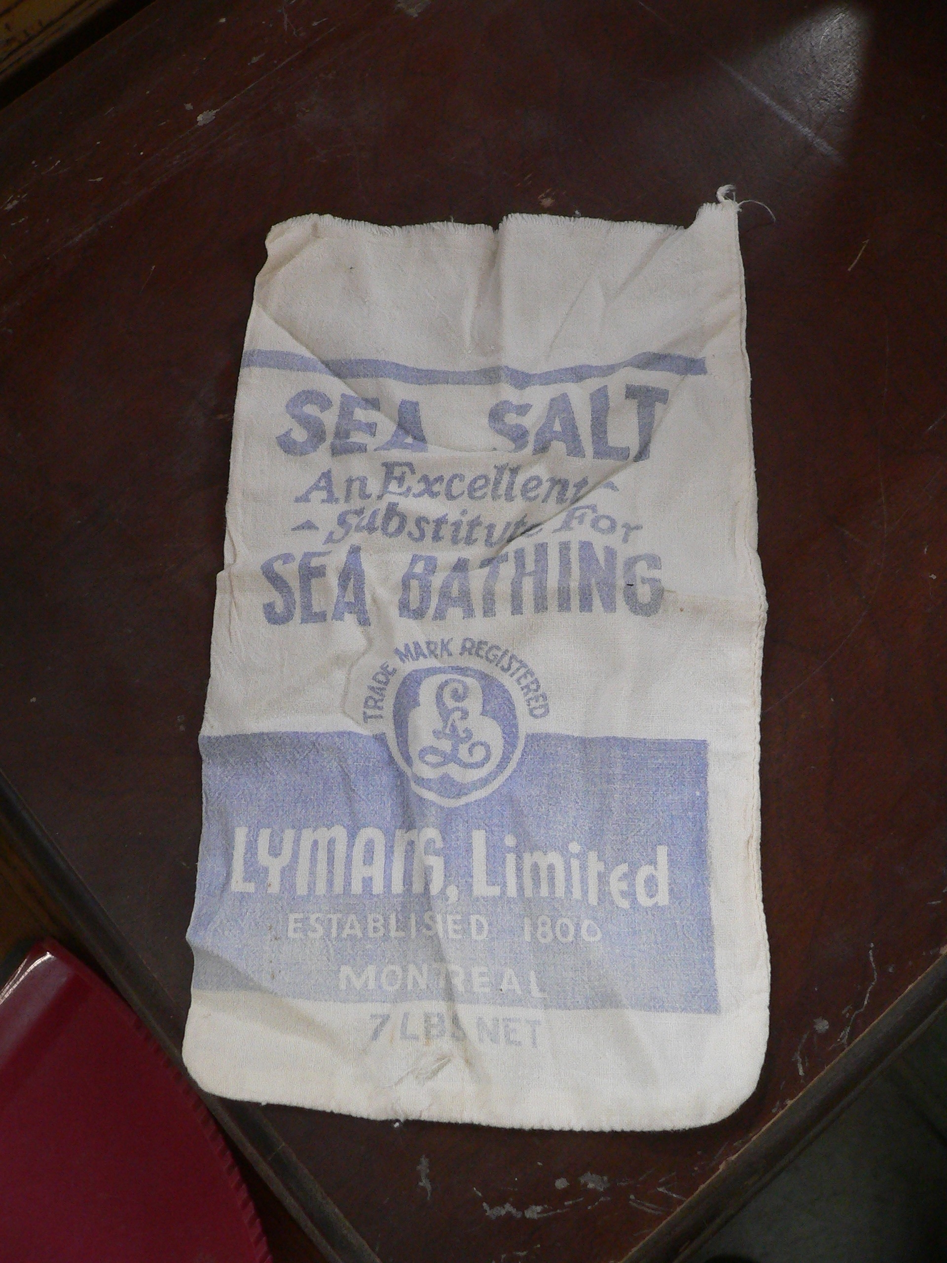 sac de coton sea salt antique # 6940.7 