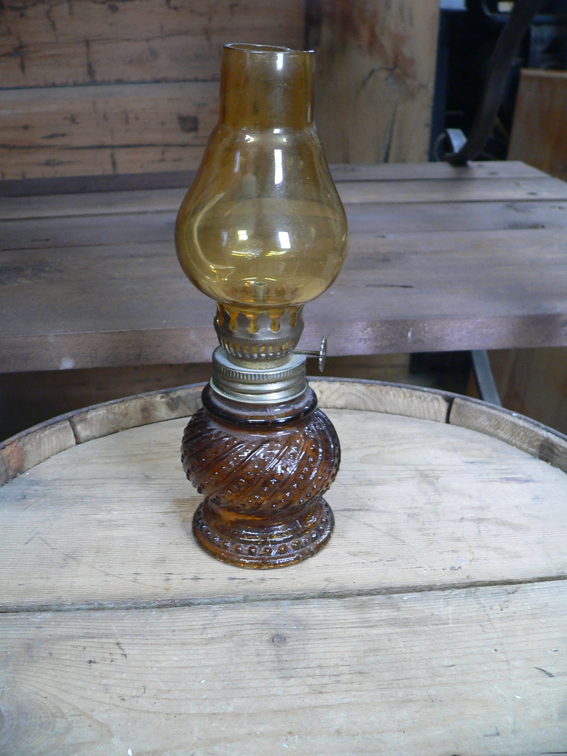 Petite lampe a l'huile vintage # 6978.20