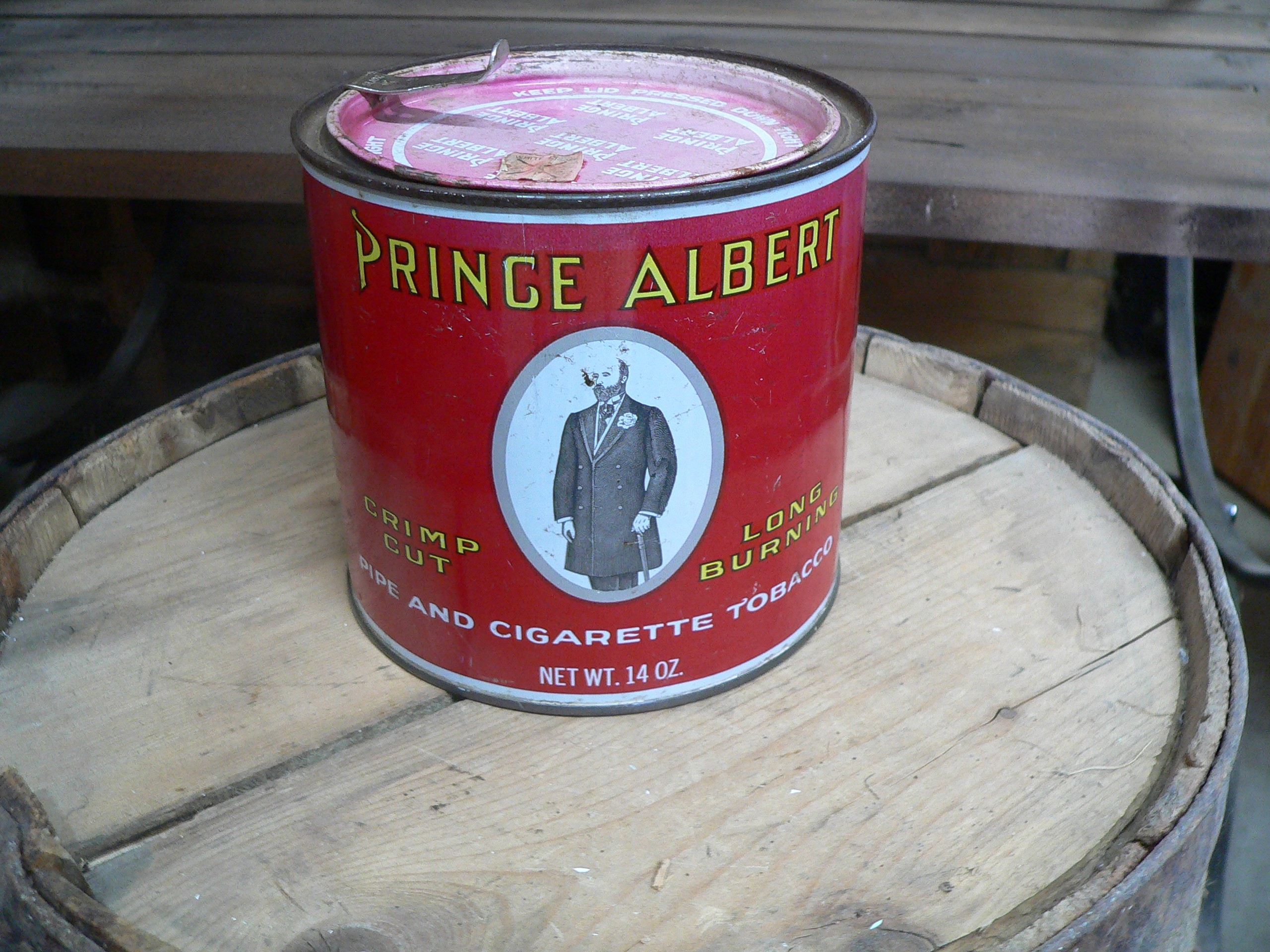 Canne de tabac prince albert # 6983.4