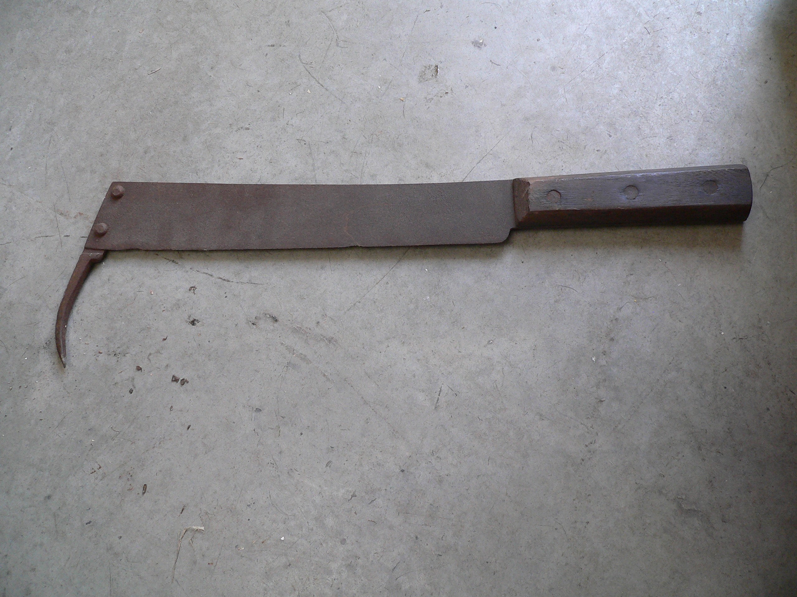 Couteau antique a tabac antique # 7087.2