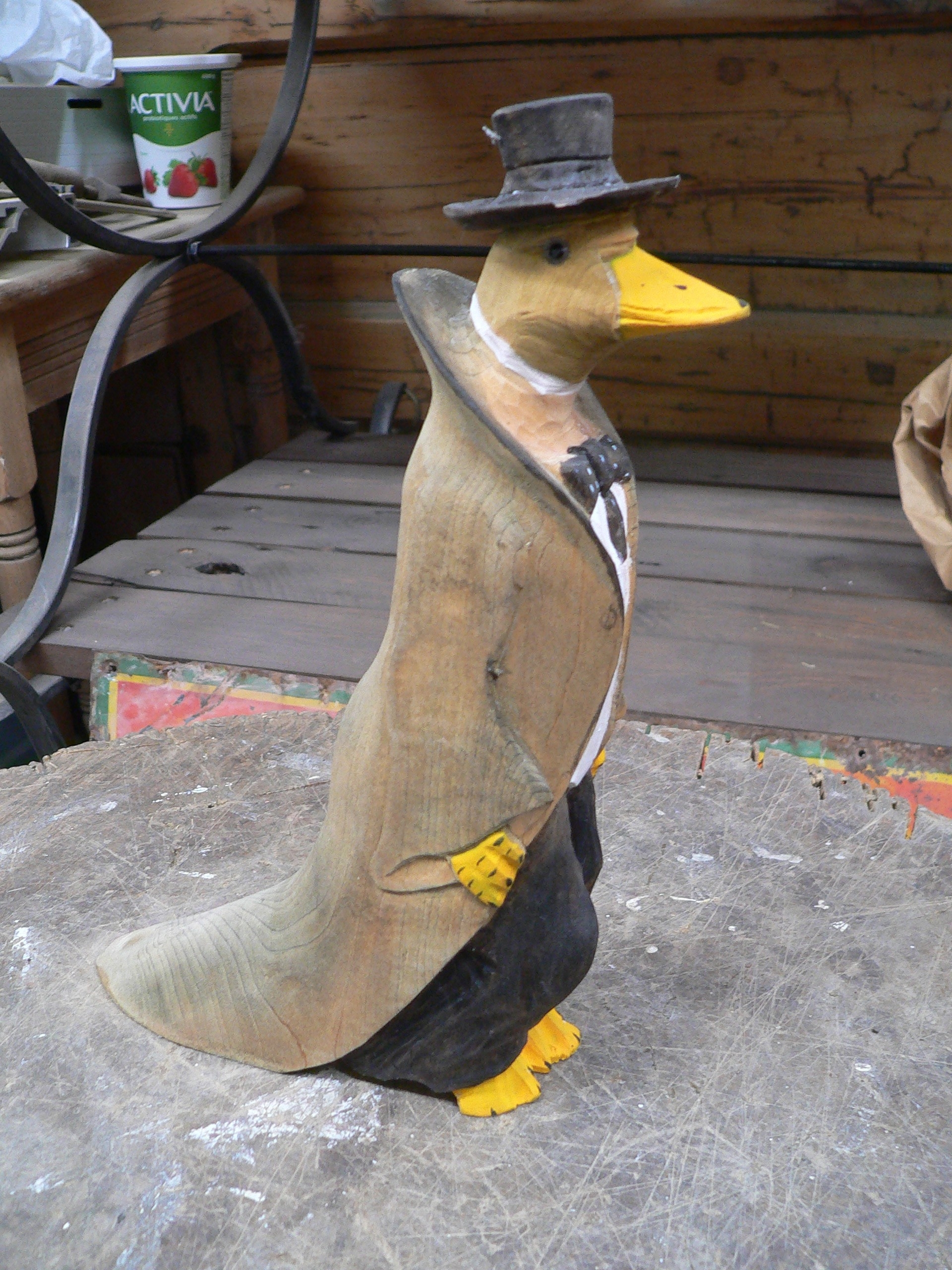 Canard sculpter # 7121 