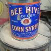 Belle canne antique bee hive golden corn syrop # 7170