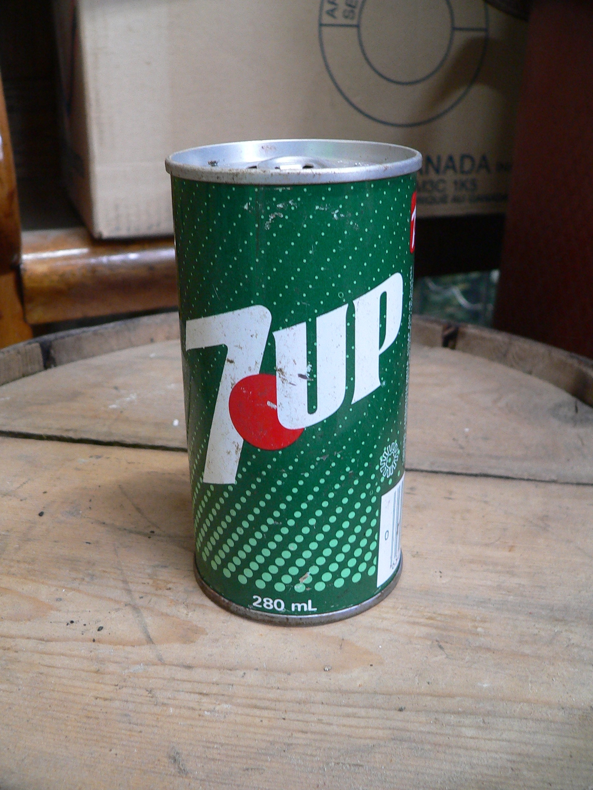 Cannette vintage 7 up # 7200.1