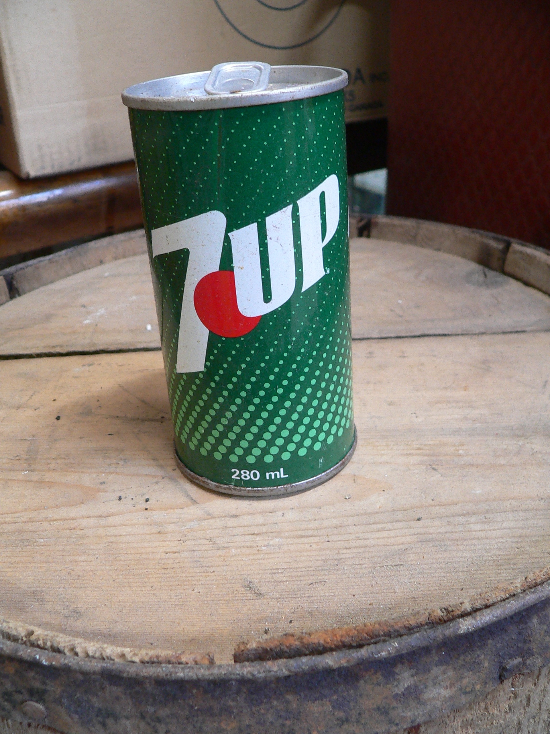 Cannette vintage 7 up # 7200.2