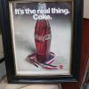 Cadre avec publicité de coca cola # 7208.1 