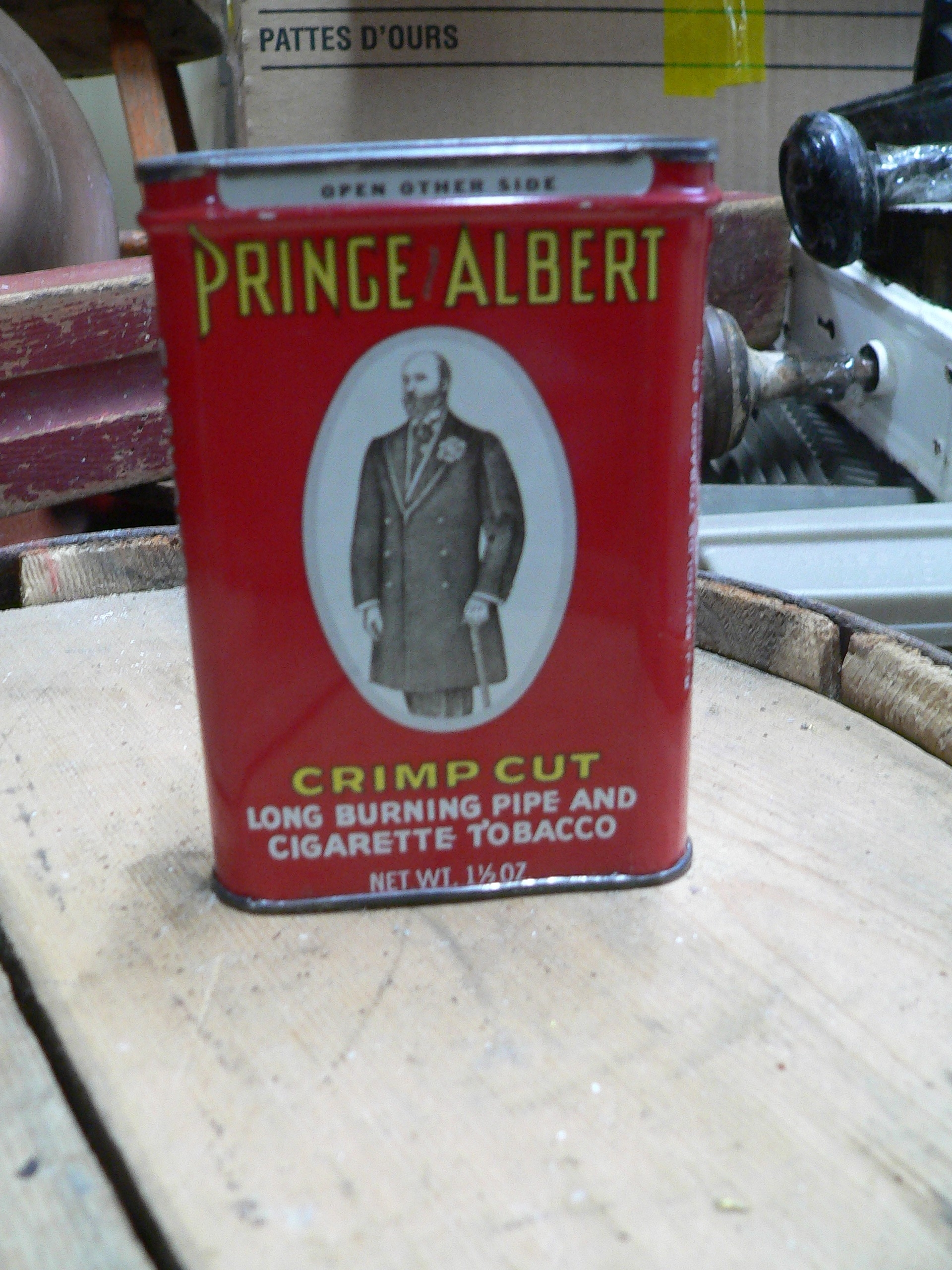 Canne antique tabac prince albert # 7311.8