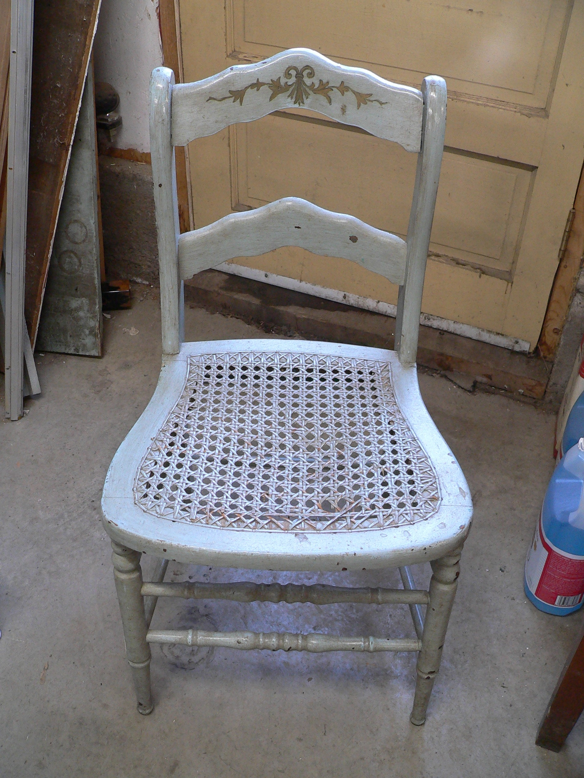 Belle chaise antique # 7488.25