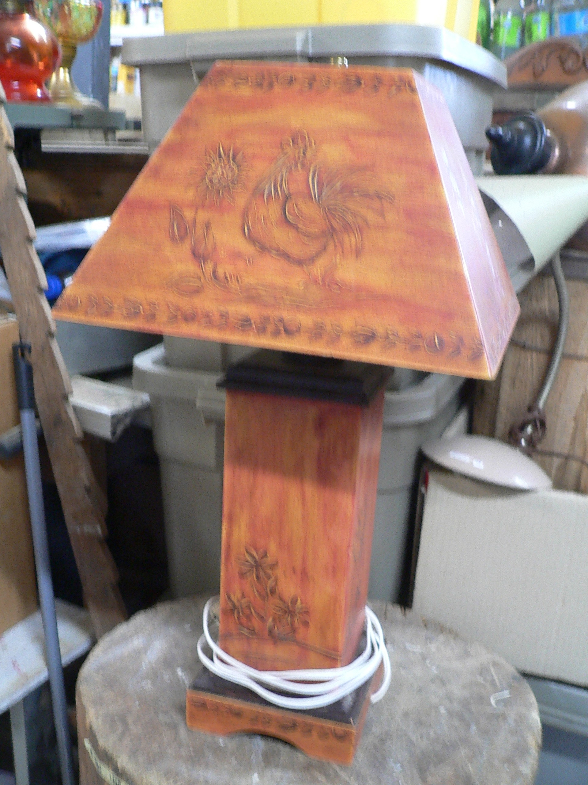 Lampe vintage # 7500 