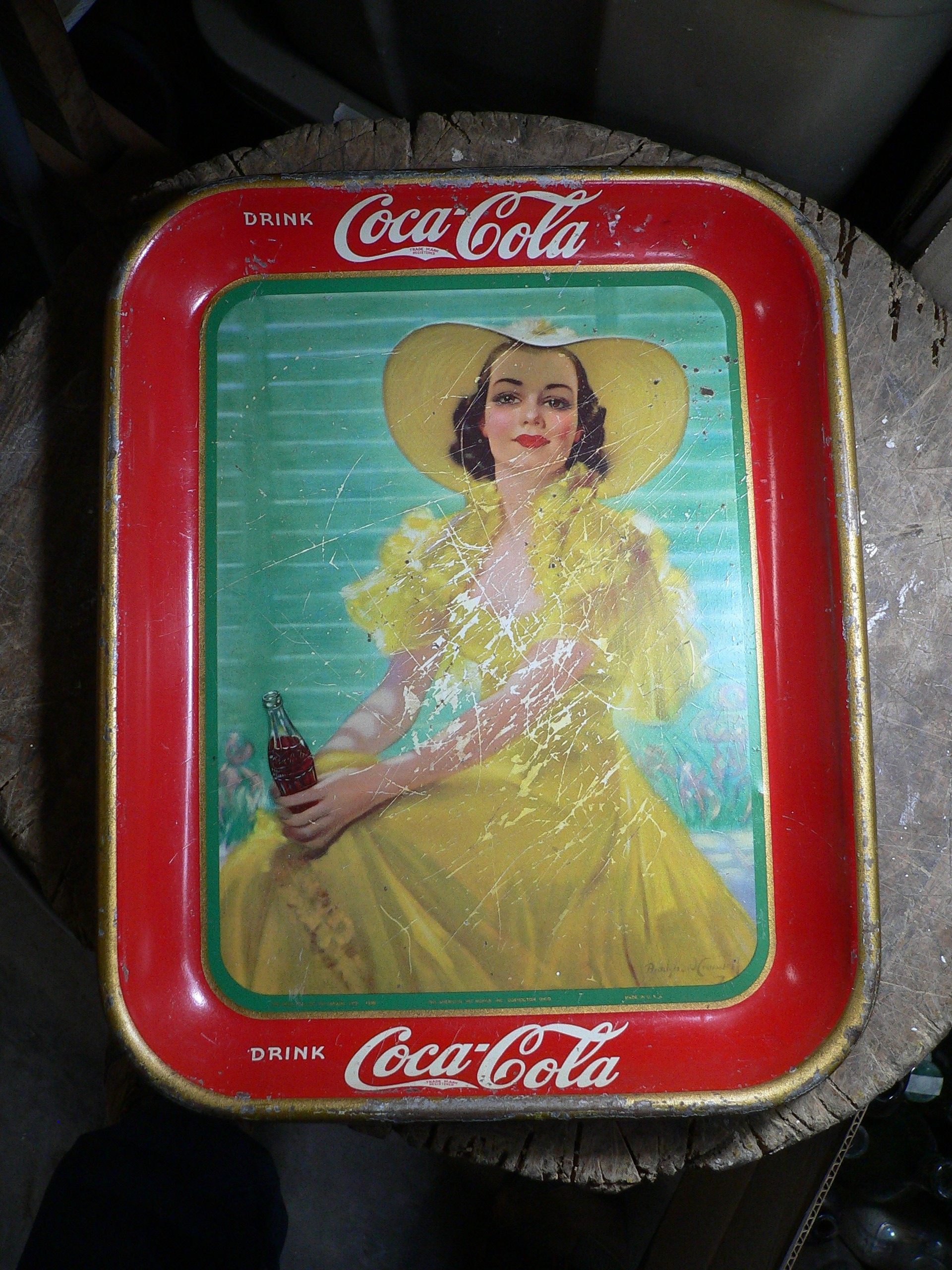Cabaret coca cola antique # 7621