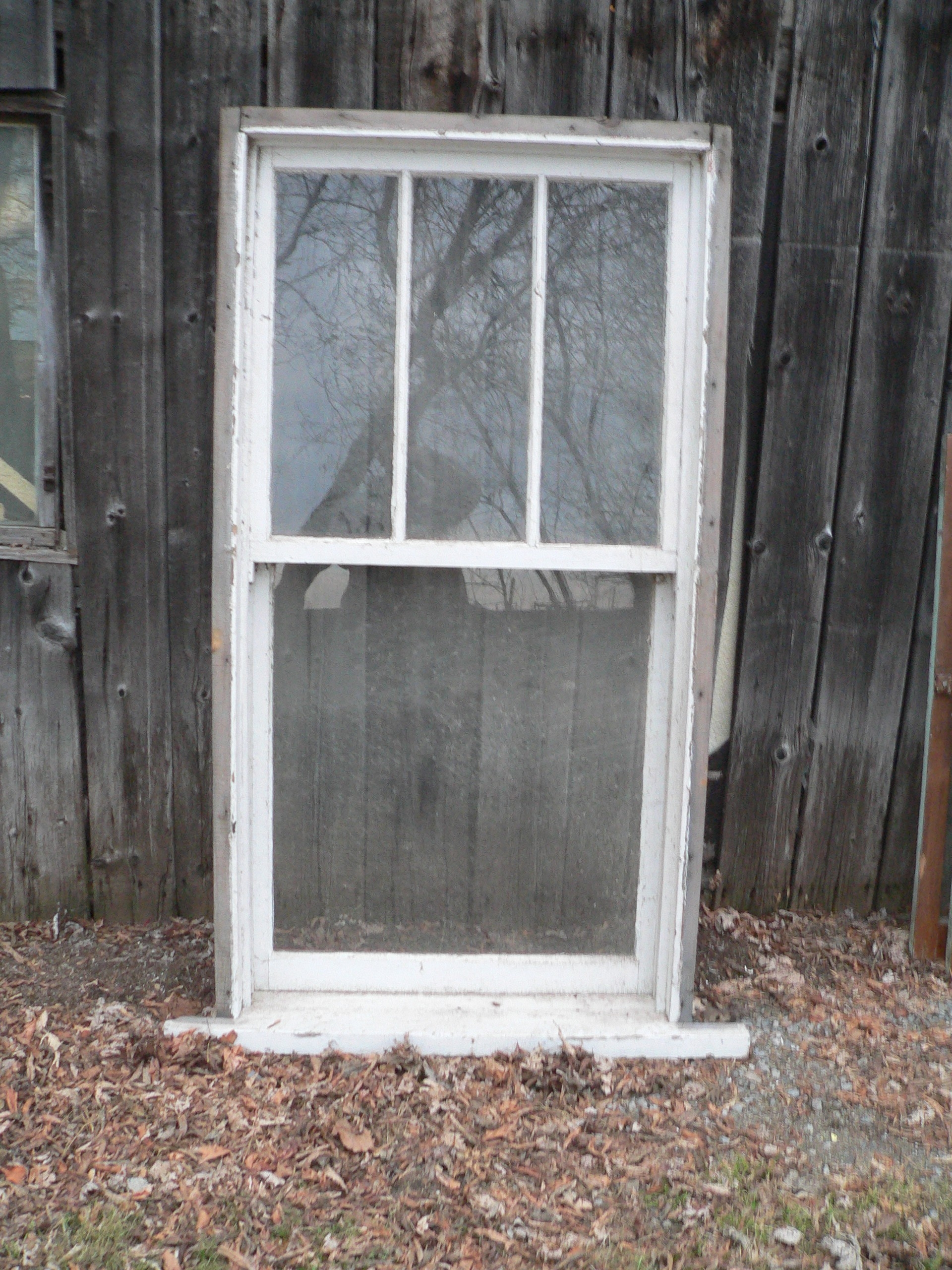 Fenêtre antique a guillotine avec frame # 7747.33