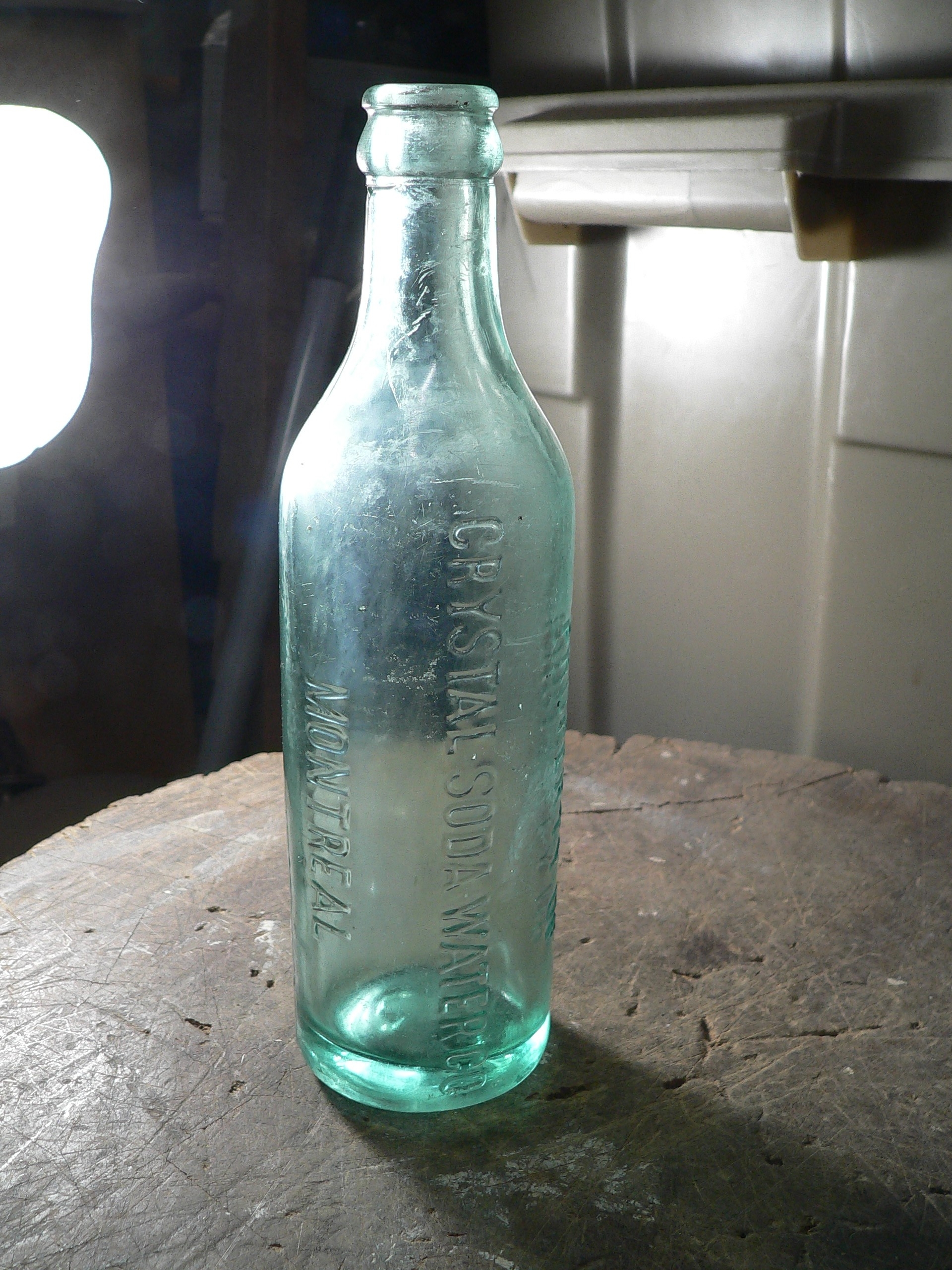Bouteille antique crystal soda water # 7805.11