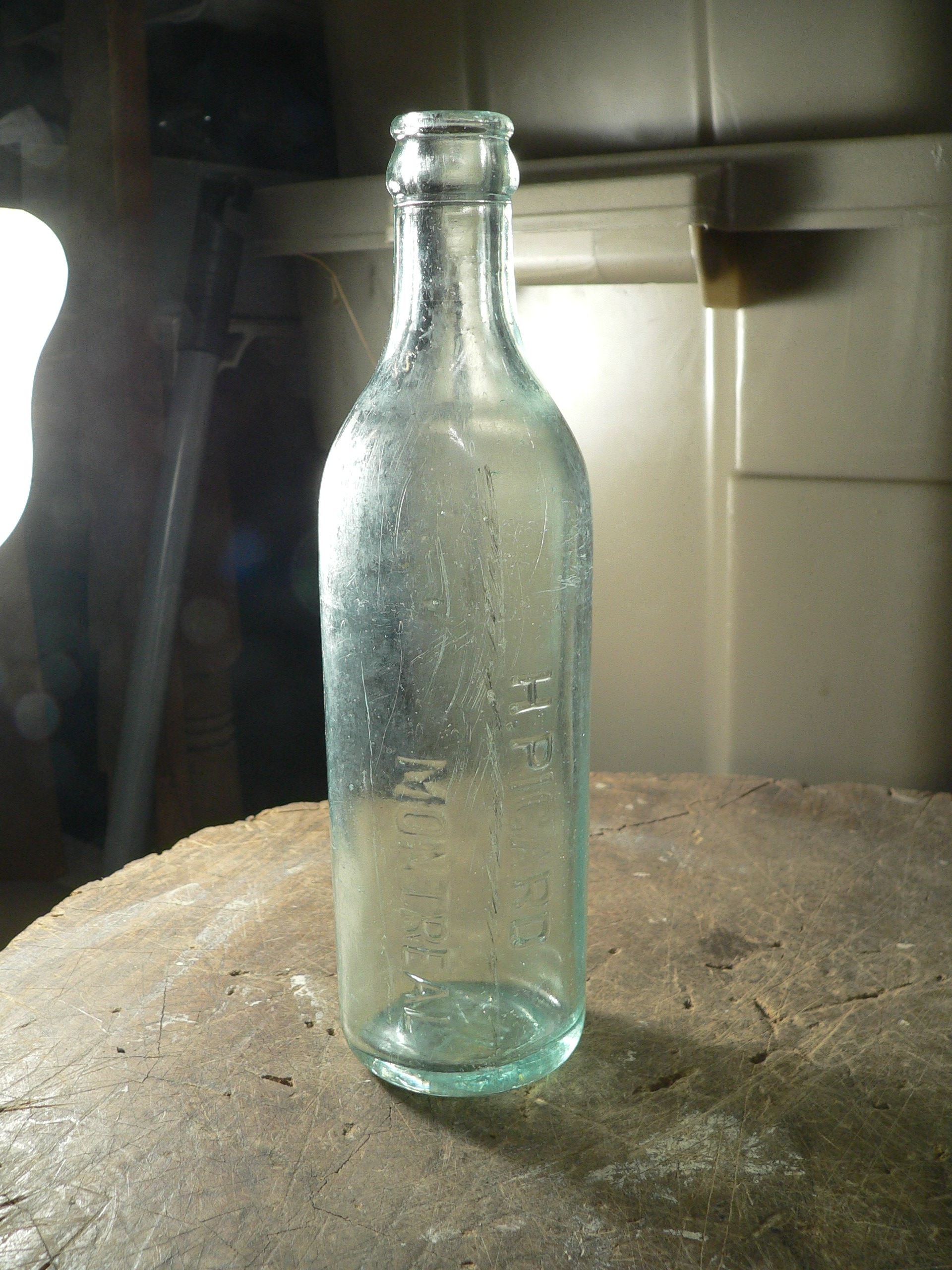 Bouteille antique liqueur embosser # 7814.6