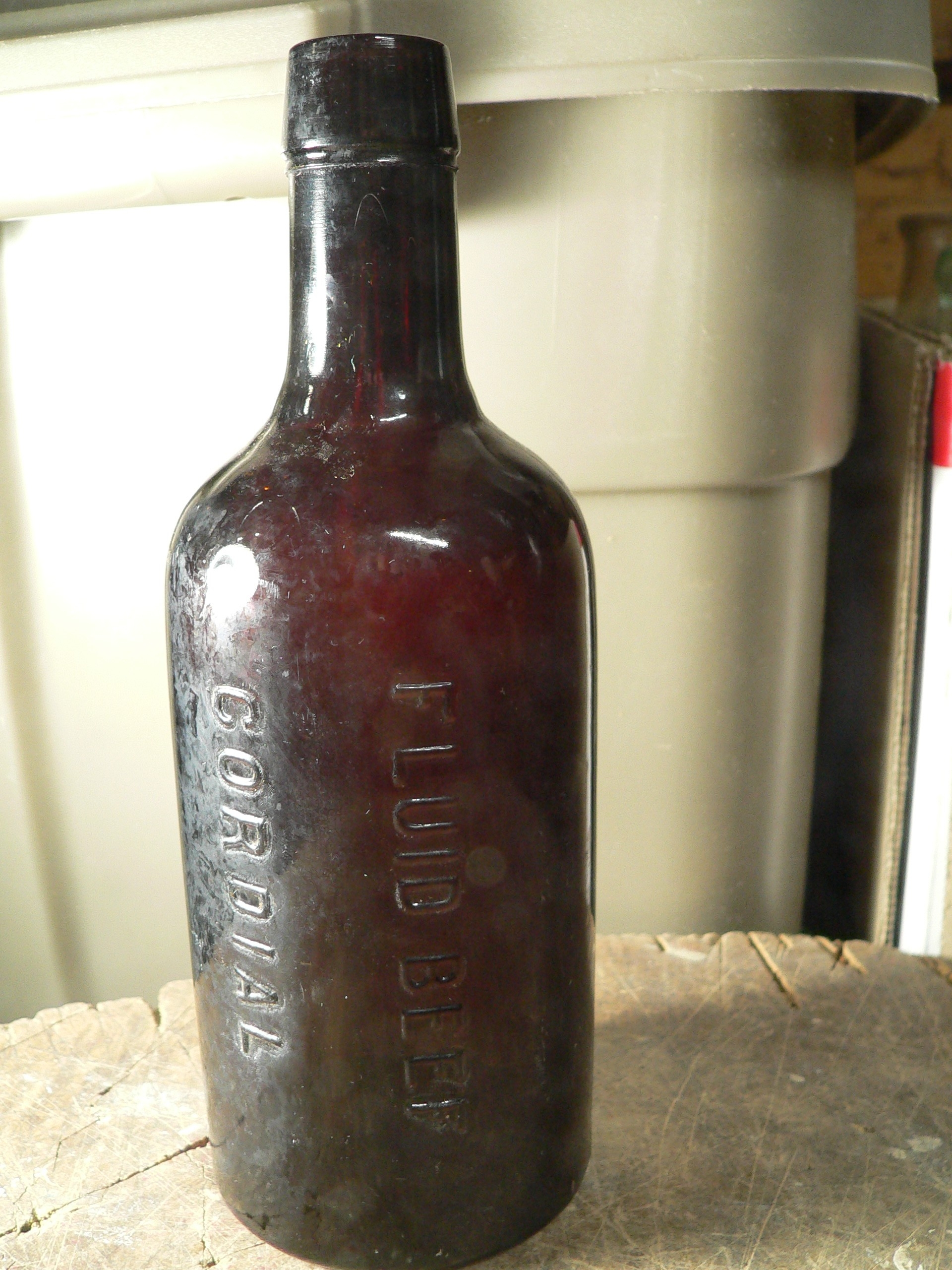 Bouteille antique fluid beef cordial # 7816.24