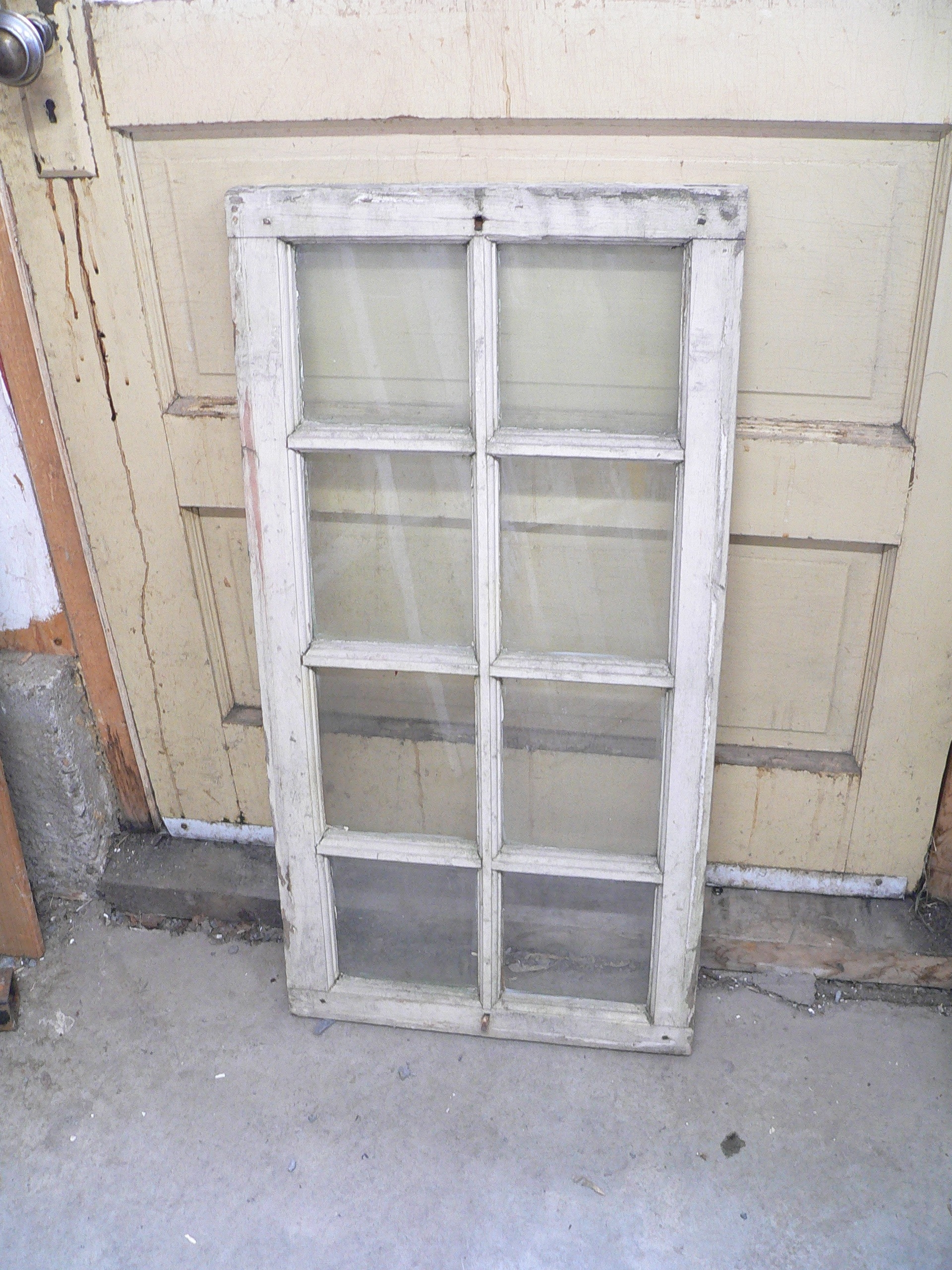 Fenêtre antique a 8 carreaux # 7831.16