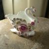 Cygne vintage en porcelaine # 7845.1