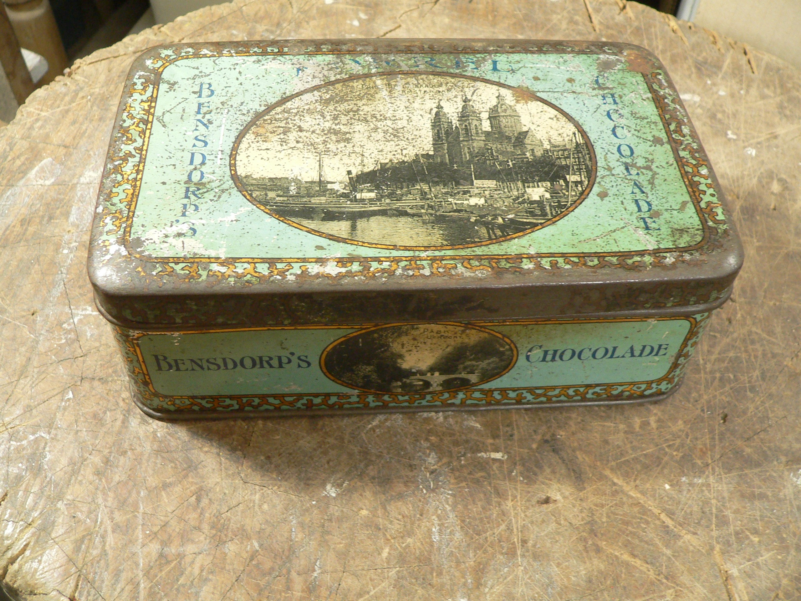 boite de chocolat antique Bensdorp's # 7847