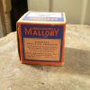 Boite de carton mallory vintage # 7849.2