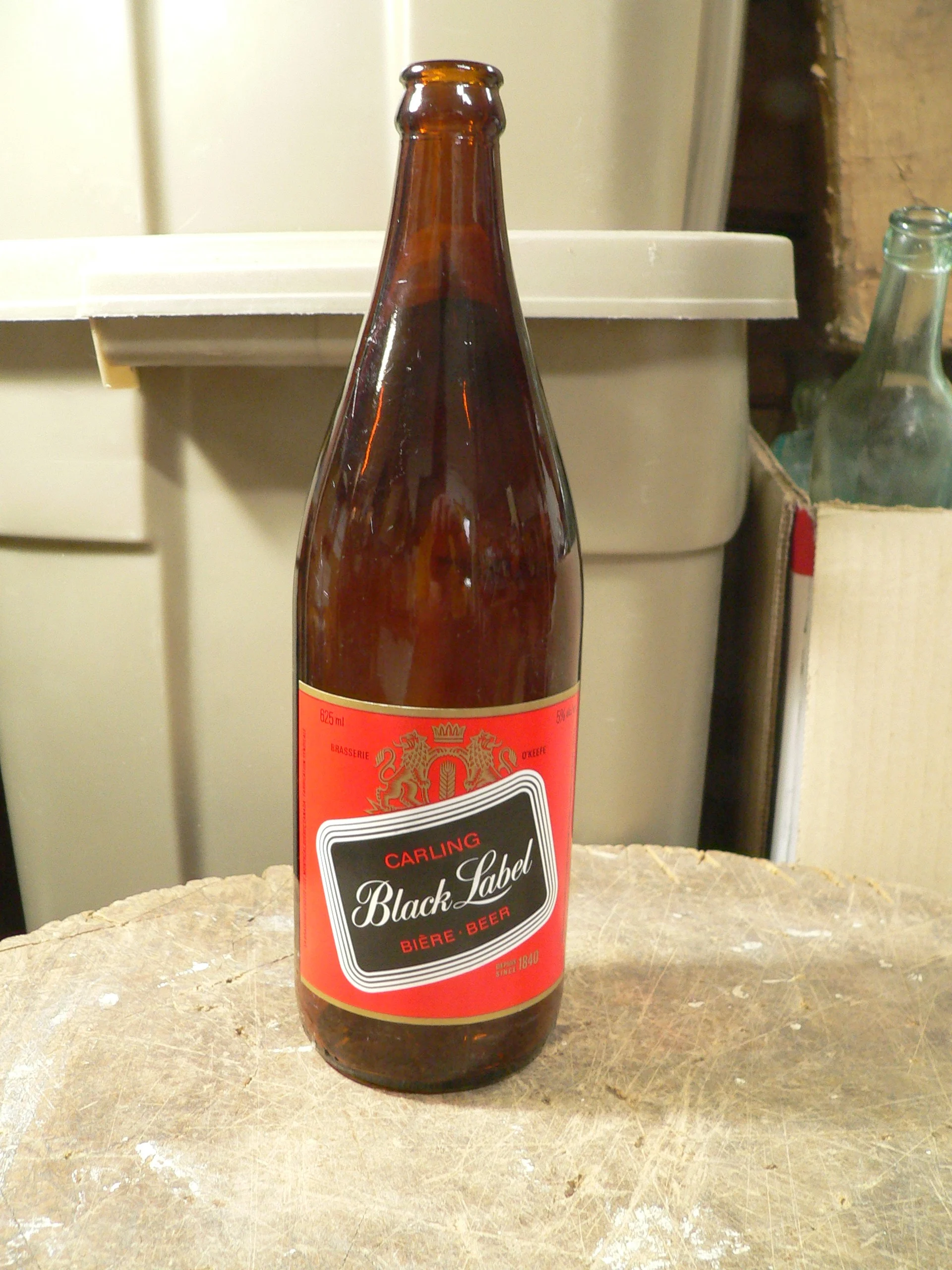 Bouteille vintage Black Label # 7883.3