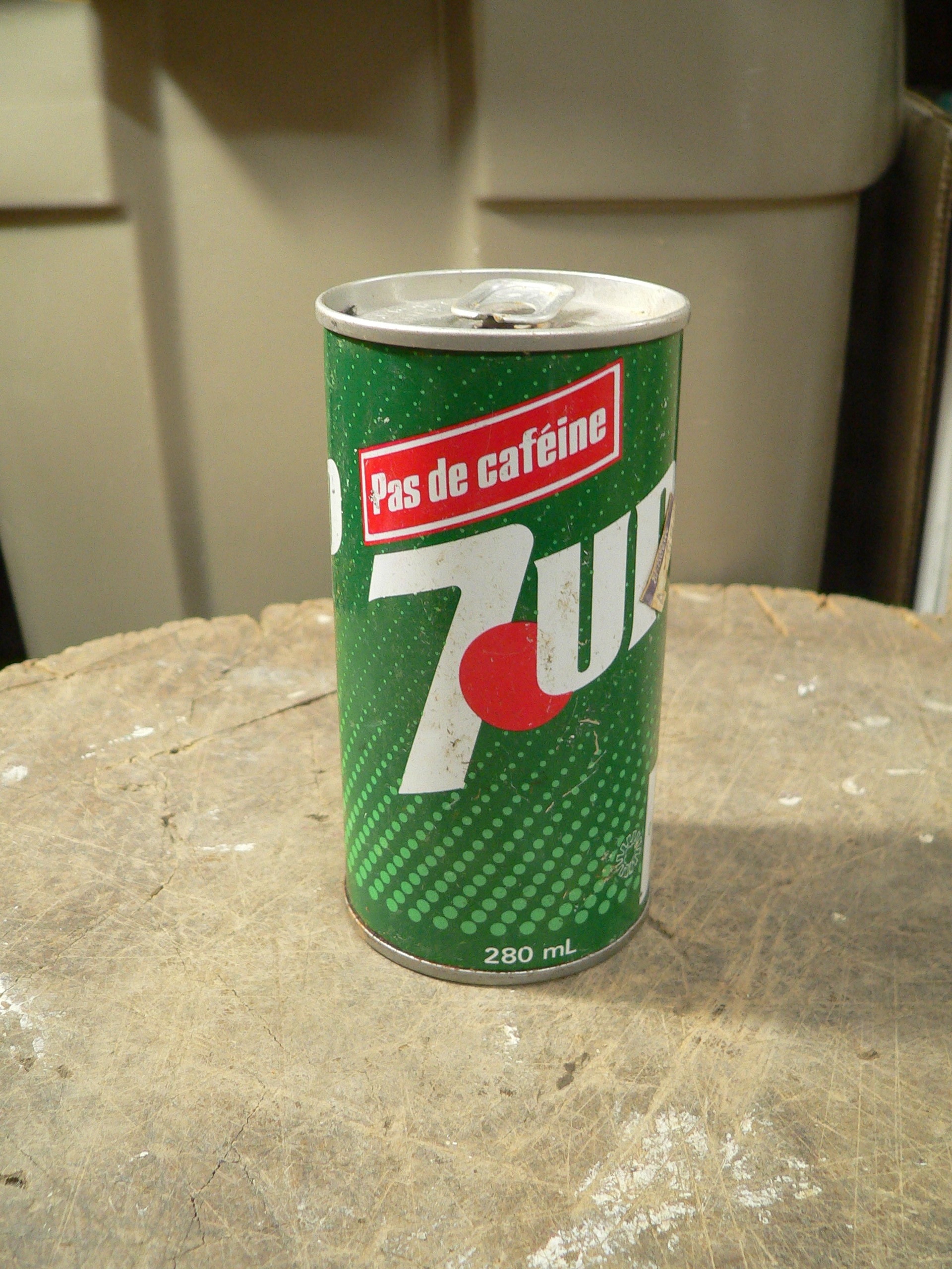 Cannette 7up vintage # 7923.1