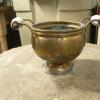 Pot antique en brasse # 8005.4