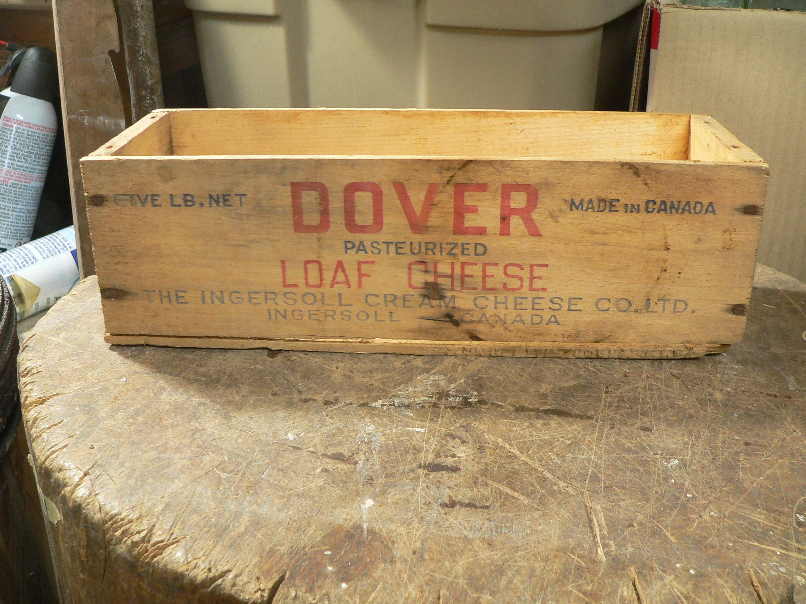 Boite de fromage dover # 8105.20